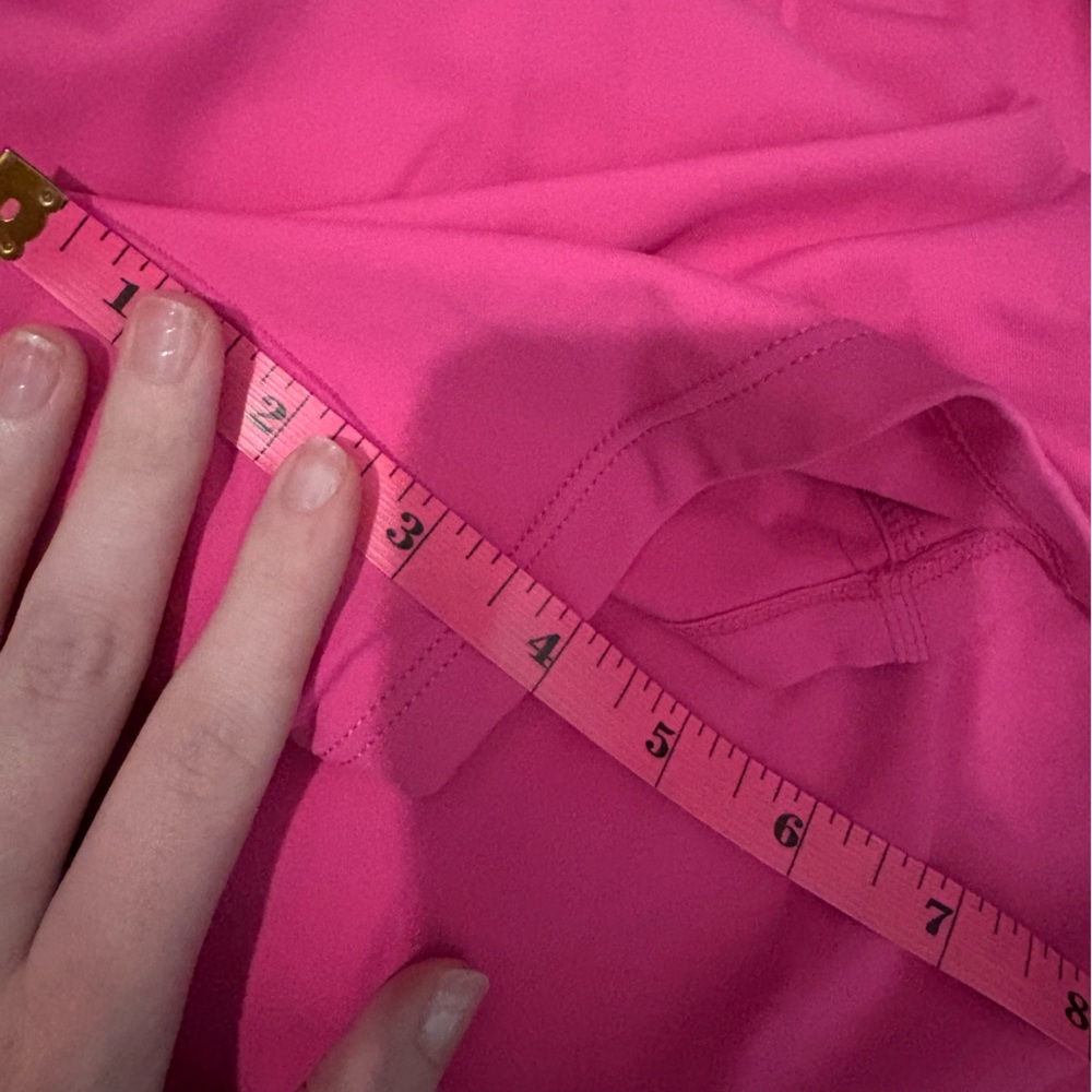 Halara SoftlyZero Airy Backless Twisted Flare Dance Active Dress in Fuchsia - Picture 9 of 14